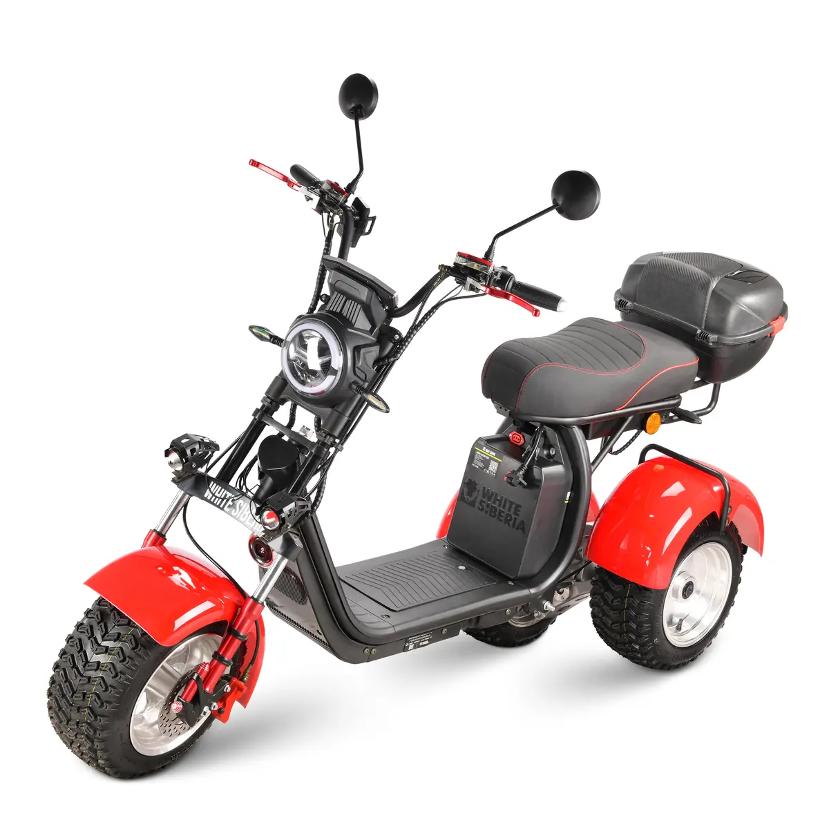 WHITE SIBERIA PRO TRIKE IKRA 5000W · Красный
